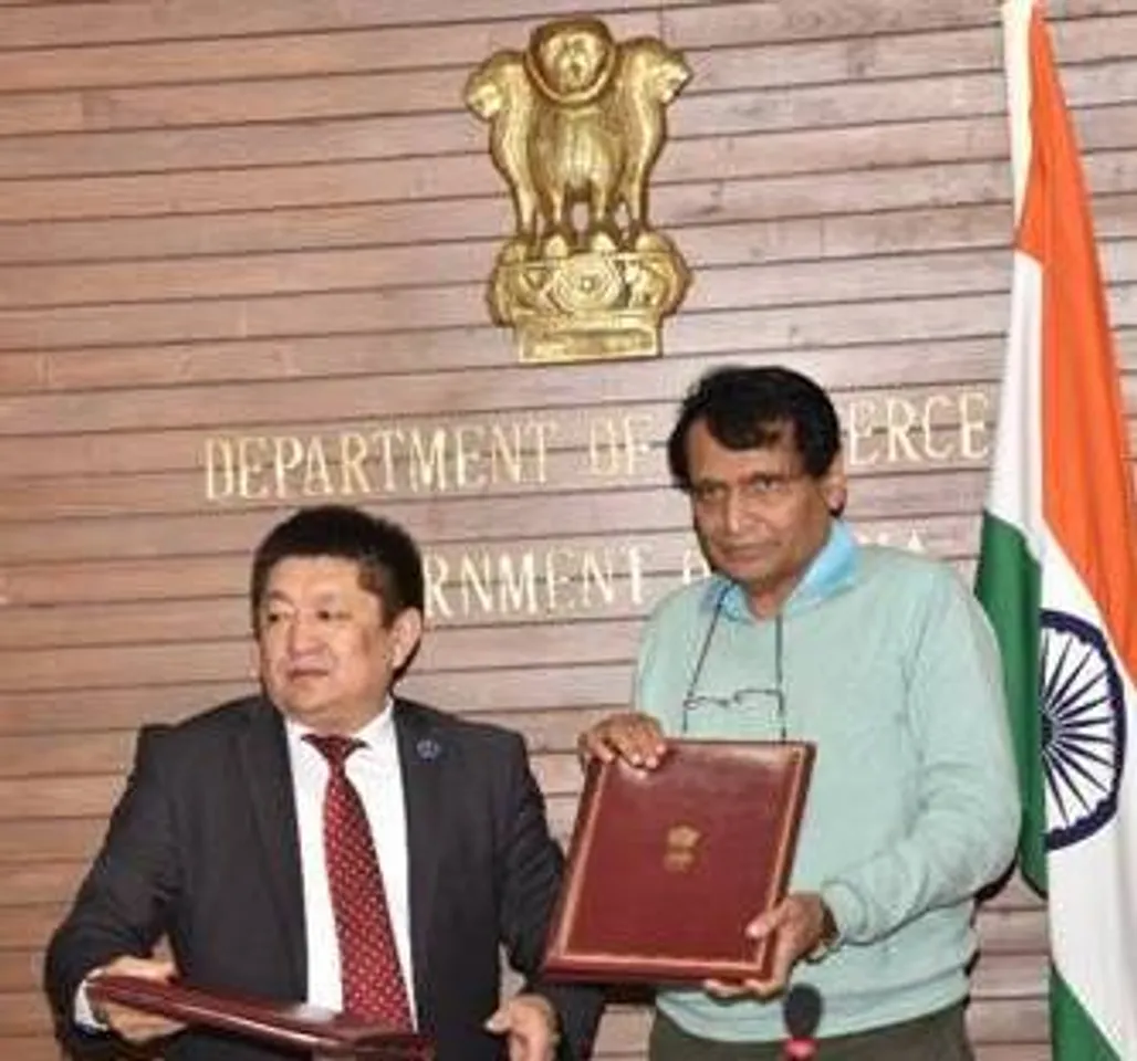 Kyrgyz-India Signed Trade Cooperation MoUs