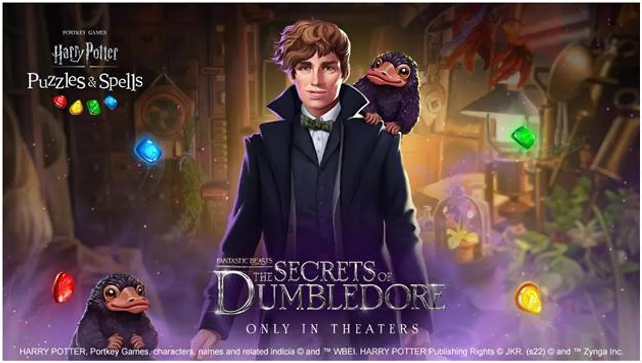 Harry Potter: Puzzles & Spells Celebrates “Fantastic Beasts: The Secrets of Dumbledore” With a Series of In-Game Events