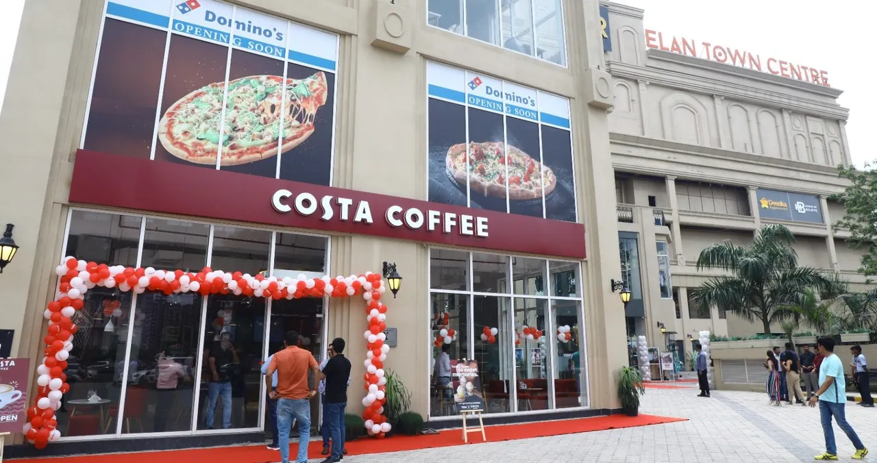 Costa Coffee Opens at Elan Town Centre,Gurugram, Delhi NCR