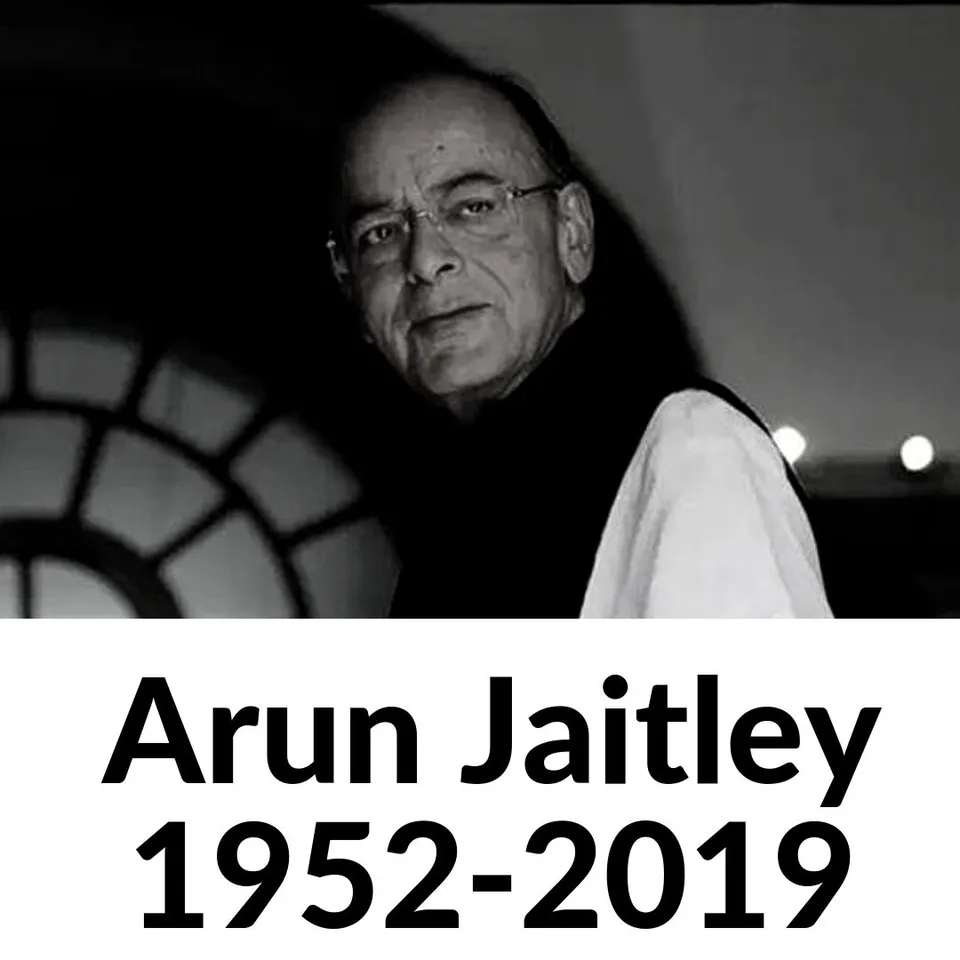 Arun Jaitley 1952-2019