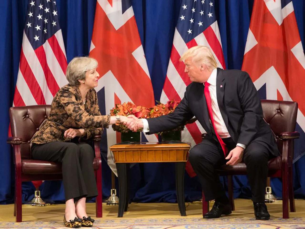 Donald Trump, Theresa May, Brexit, US, UK