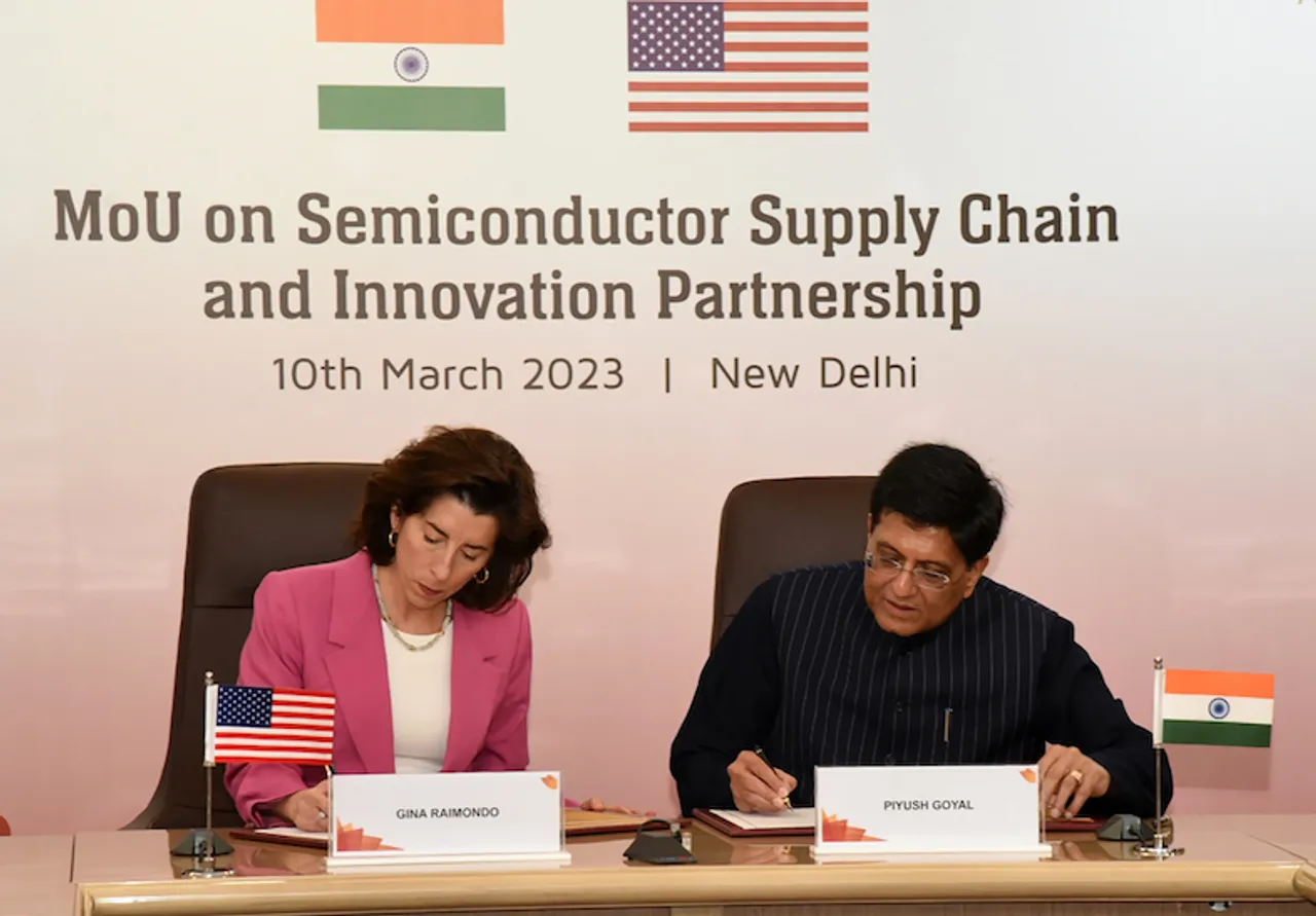 India and US Signed MoU on Semiconductor Supply Chain and Innovation Partnership following the Commercial Dialogue 2023