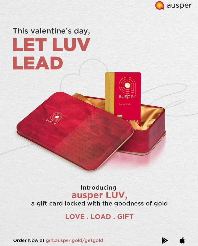 ausper Launches ‘ausper LUV’, A Visa Powered Gift Card this Valentine’s Day