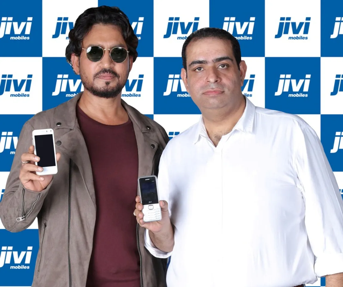 Pankaj Anand, Jivi Mobiles and Irrfan Khan Bollywood Actor