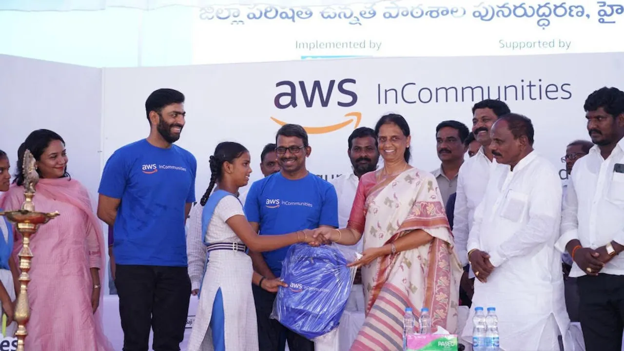 AWS InCommunities Establishes New Oxygen Generation Plant and Renovates School to Strengthen Rural Infrastructure in Telangana