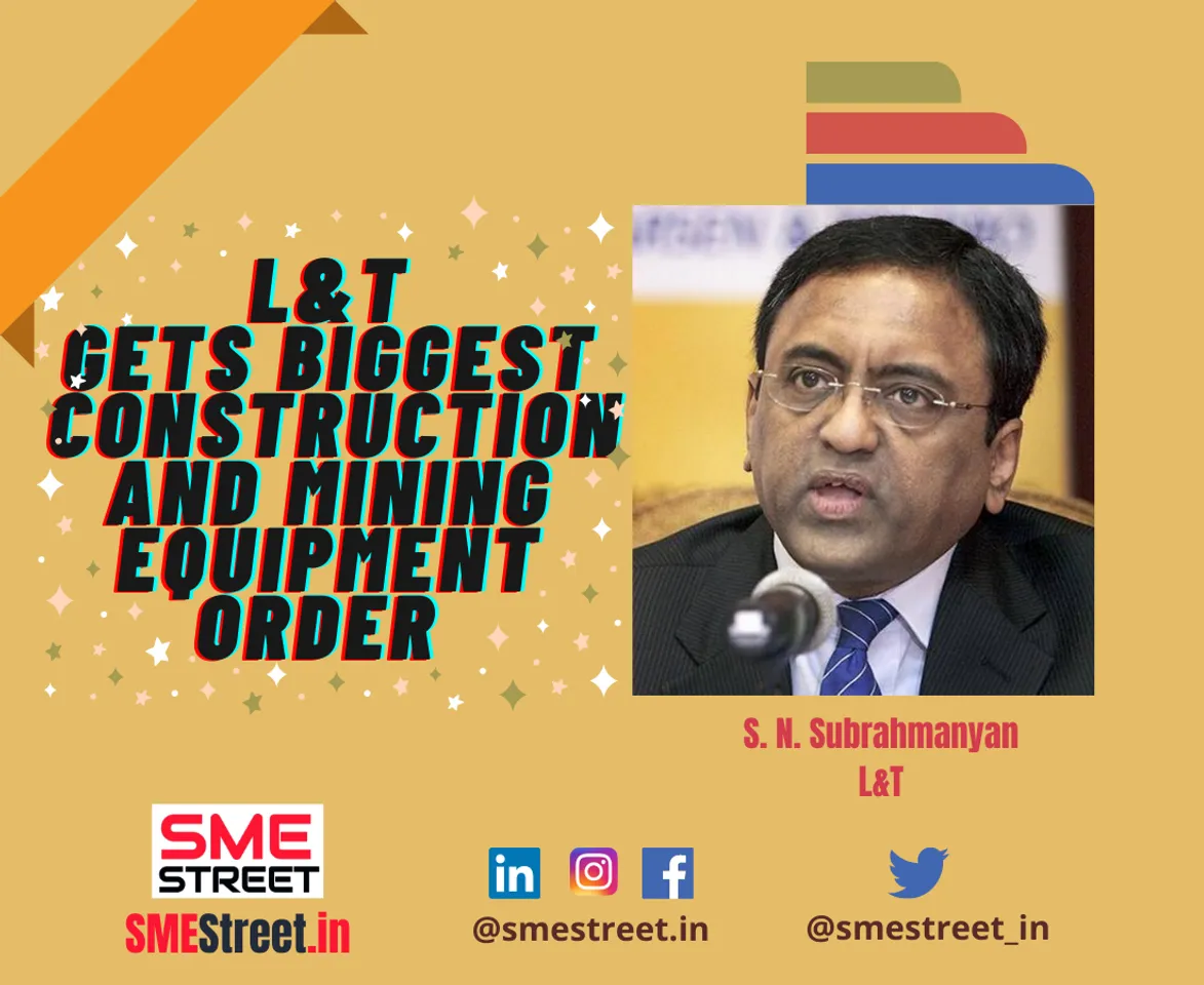 S. N. Subrahmanyan, L&T, SMEStreet