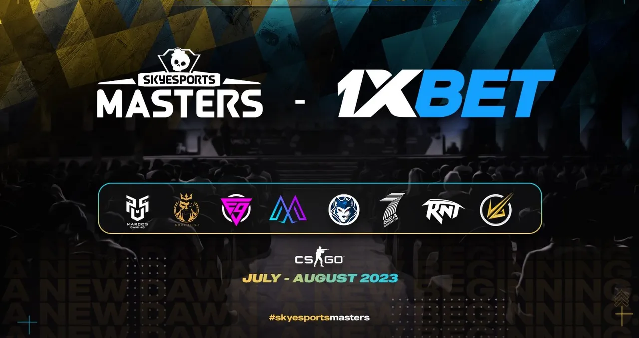 Skyesports and 1xBet Join Hands for the Skyesports Masters Online Gaming Event