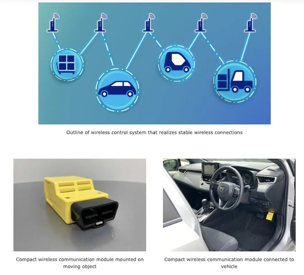 NEC and Toyota Technical Development Develop Stable Wireless Control System for Cars