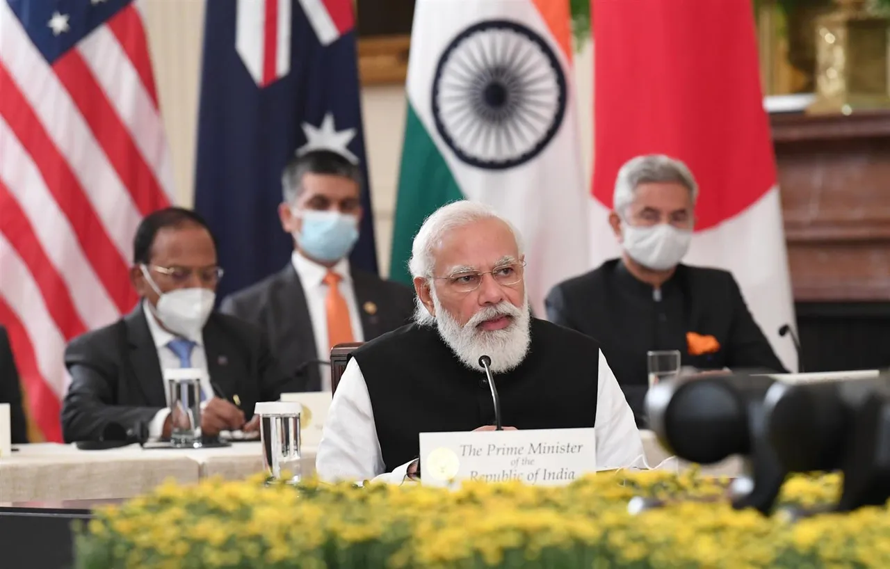 Narendra Modi, Washington, QUAD Summit