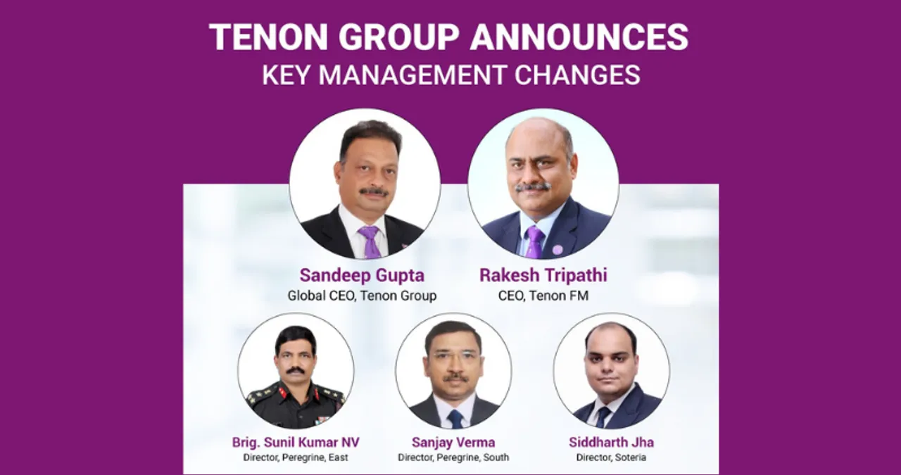 Sandeep Gupta Global CEO, Rakesh Tripathi CEO,Tenon Group