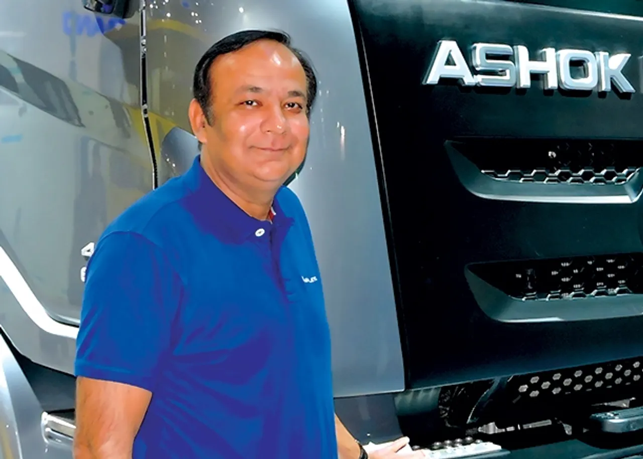Anuj Kathuria, ahok leyland, BS-IV, Truck