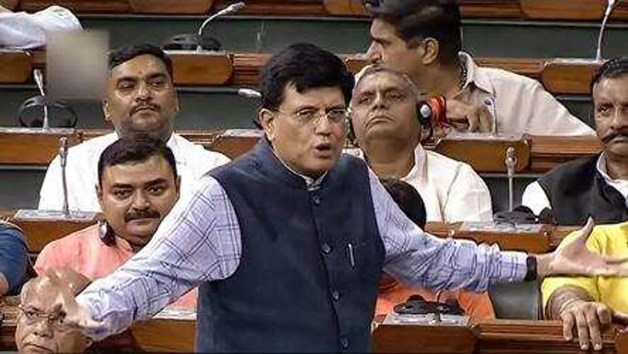 Piyush Goyal, Lok Sabha, Agri Exports Policy