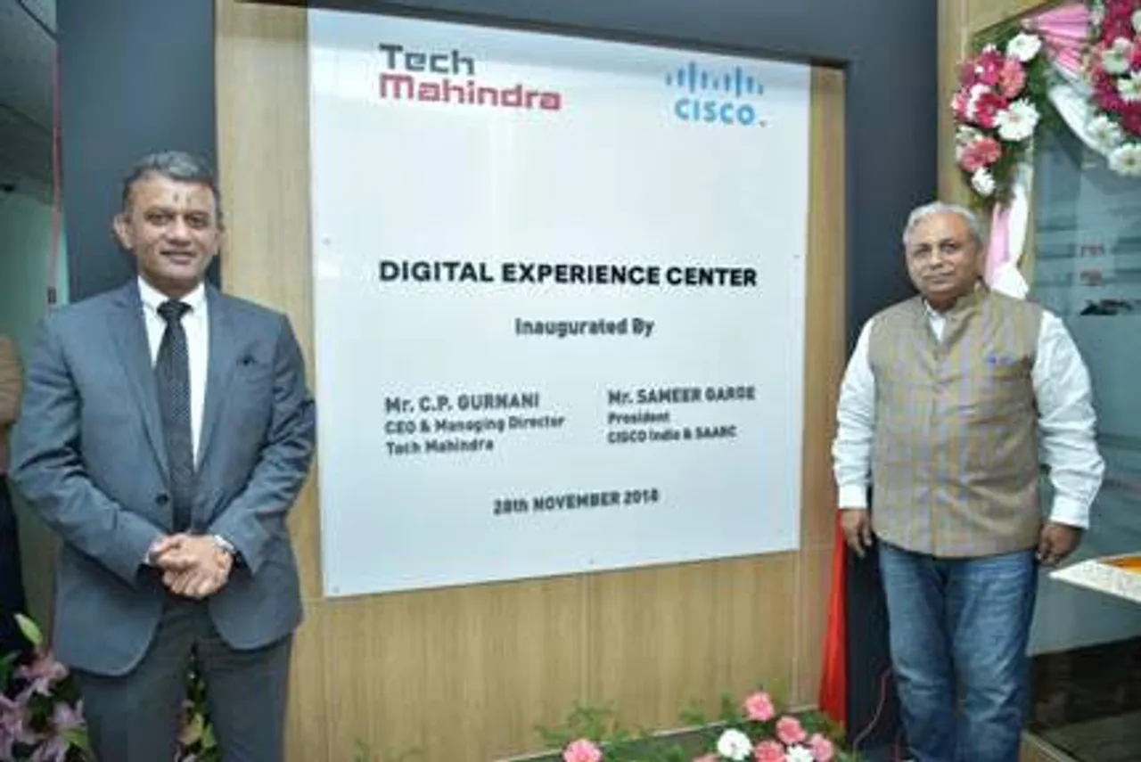 Tech Mahindra, Cisco, Digital Experience Center, Bangalore