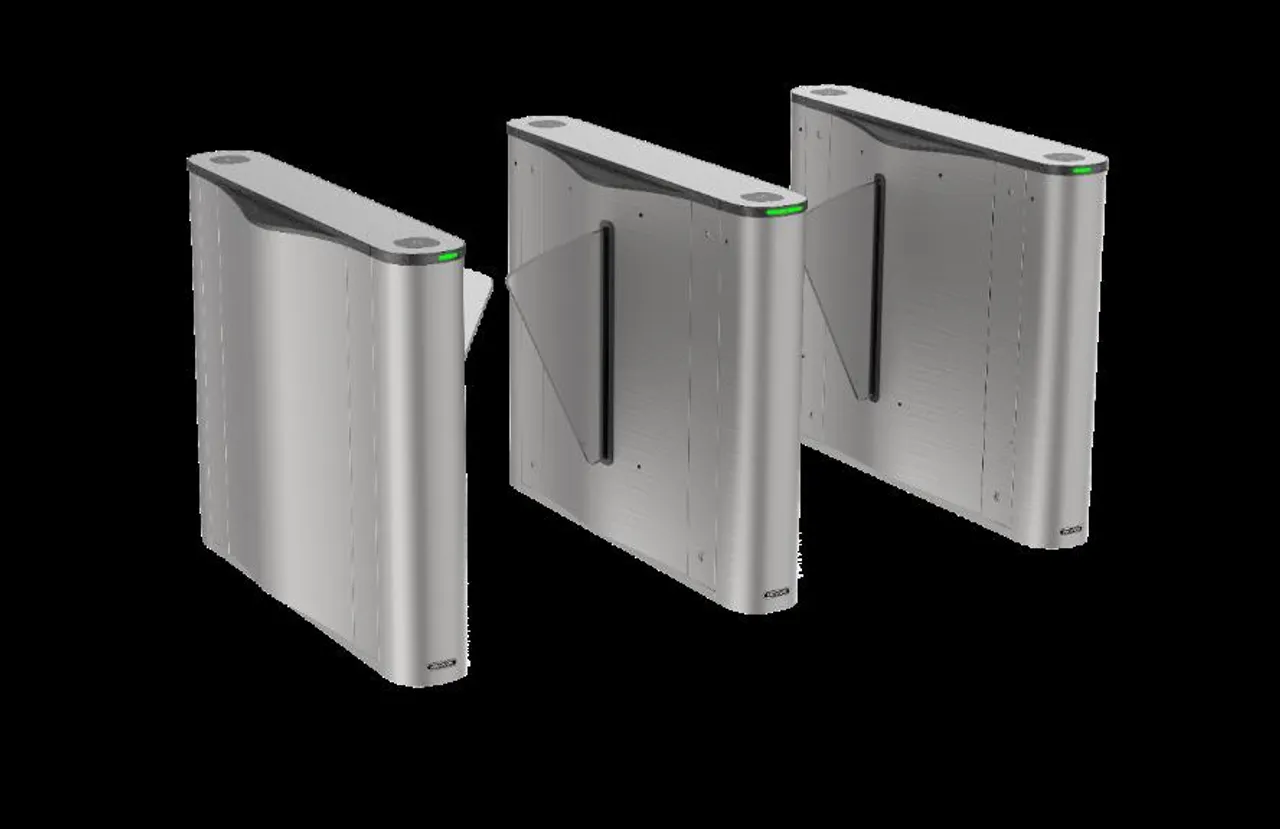 Hikvision India Introduces DS-K3Y411X Series Flap Barrier