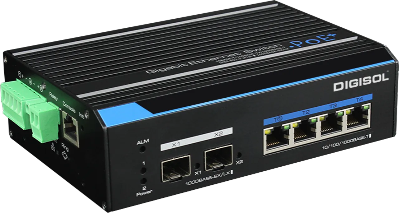 L2-Managed Din-Rail Industrial Gigabit PoE Switch Launched by Digisol