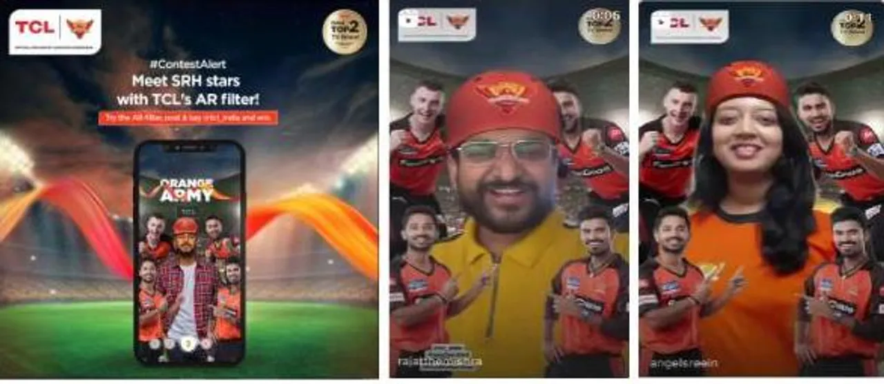TCL Leverages Augmented Reality to Launch Instagram Filter and Web Game for Cricket Fans