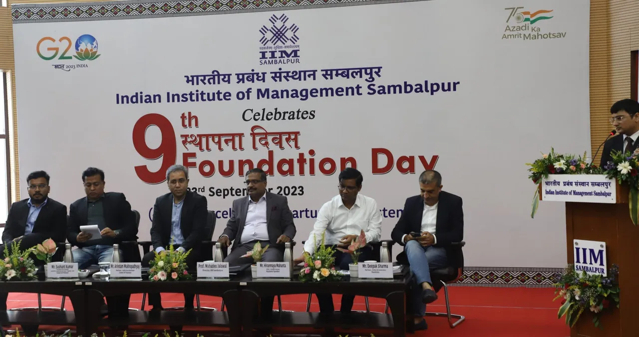 IIM Sambalpur, 9th Foundation Day, Startup Ecosystem Growth