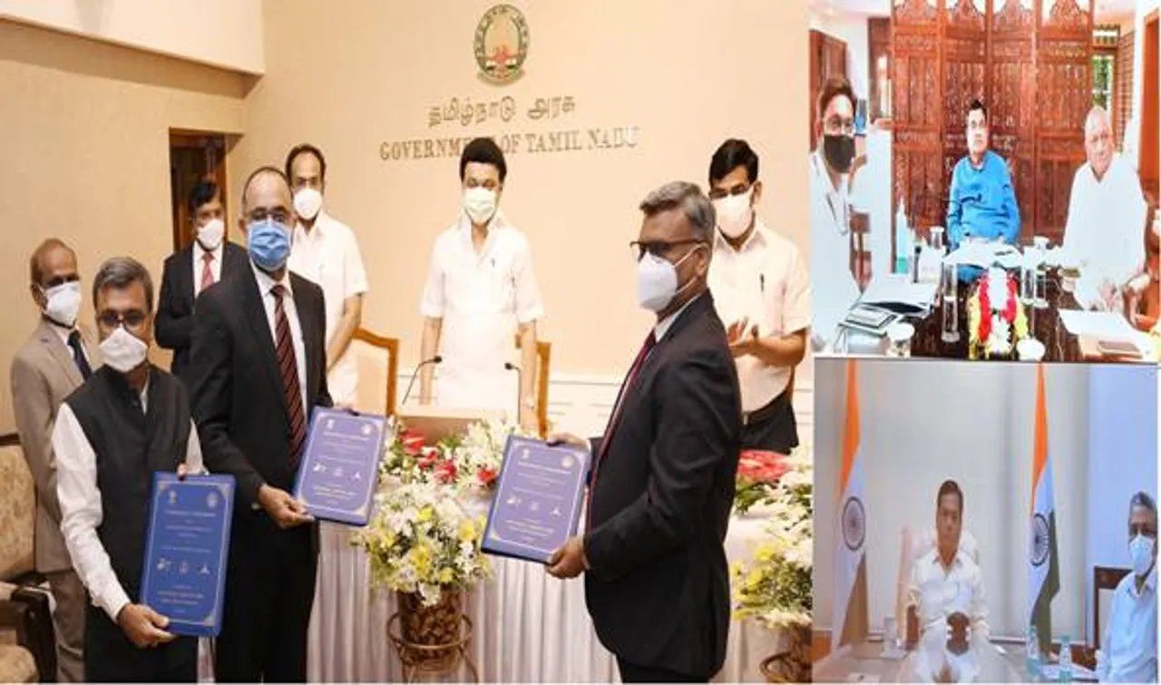 NHAI & TIDCO Signed MoU for Development of Multi-Modal Logistics Park in Chennai