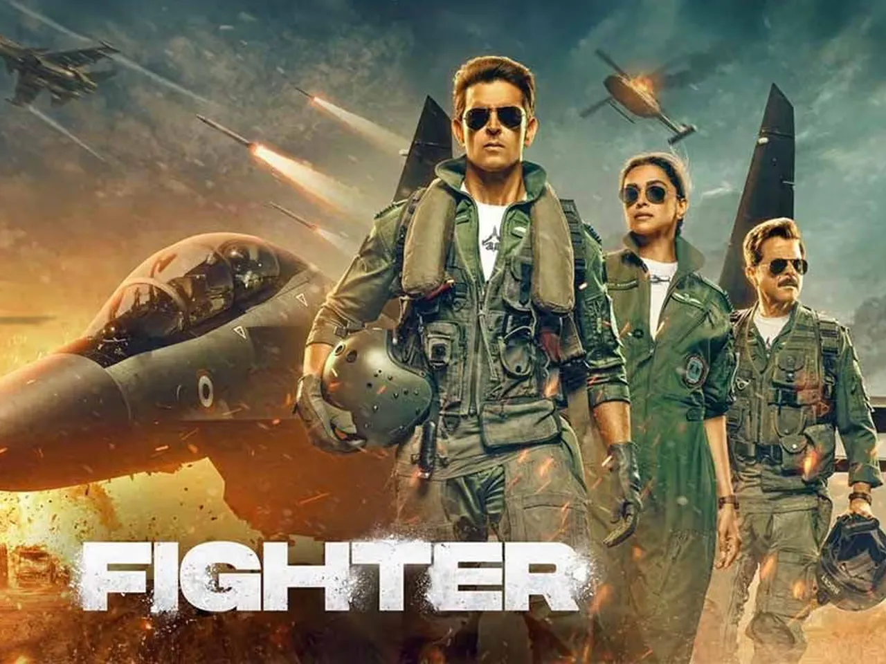 Fighter review: A massy entertainer with impressive aerial action and a stellar cast!
