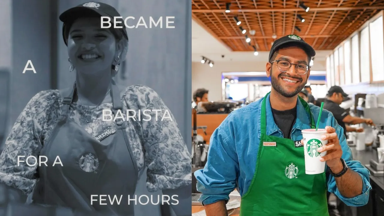 From Shivesh Bhatia to Tarini Shah, creators turn into baristas for a day for Starbucks India