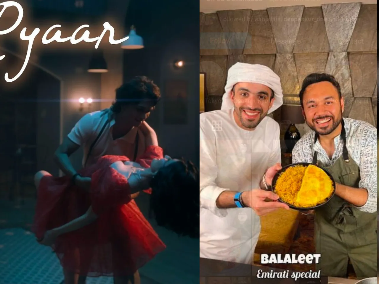 From Tanzeel Khan's new song to Saransh Goila's collaboration with Abdulnasser Alshaali, catch the latest social media coop
