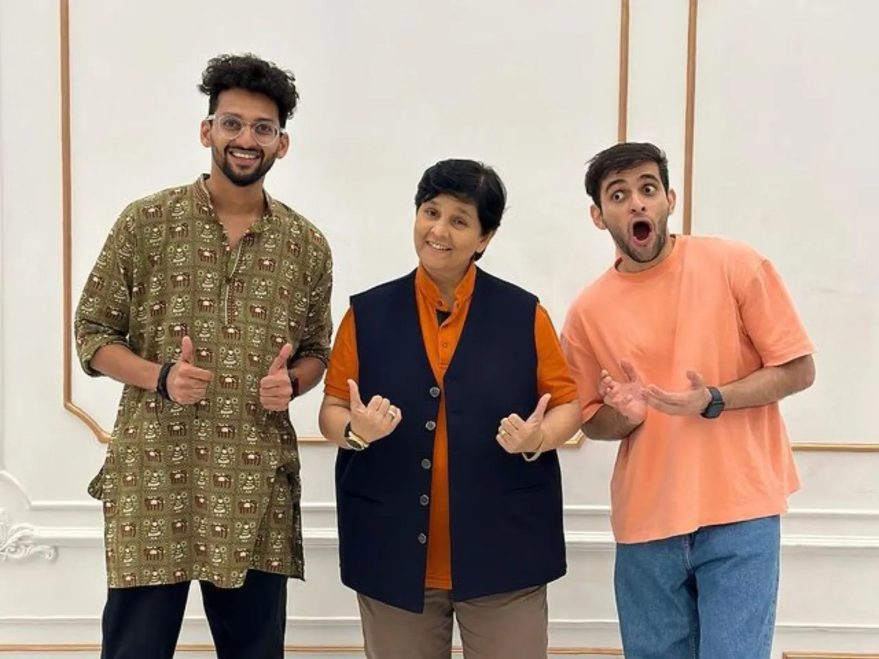 Funcho live their dream to jam with Falguni Pathak as they collaborate to host a Garba night