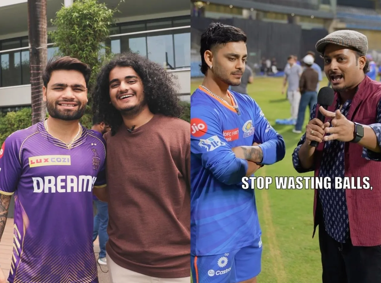 Content creators, cricketers, and their game-changing collaborations are what we're loving during this year's IPL