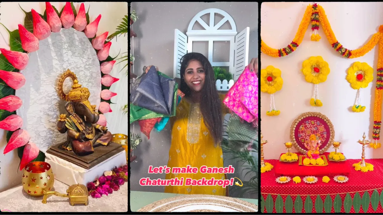 Ganpati decor 