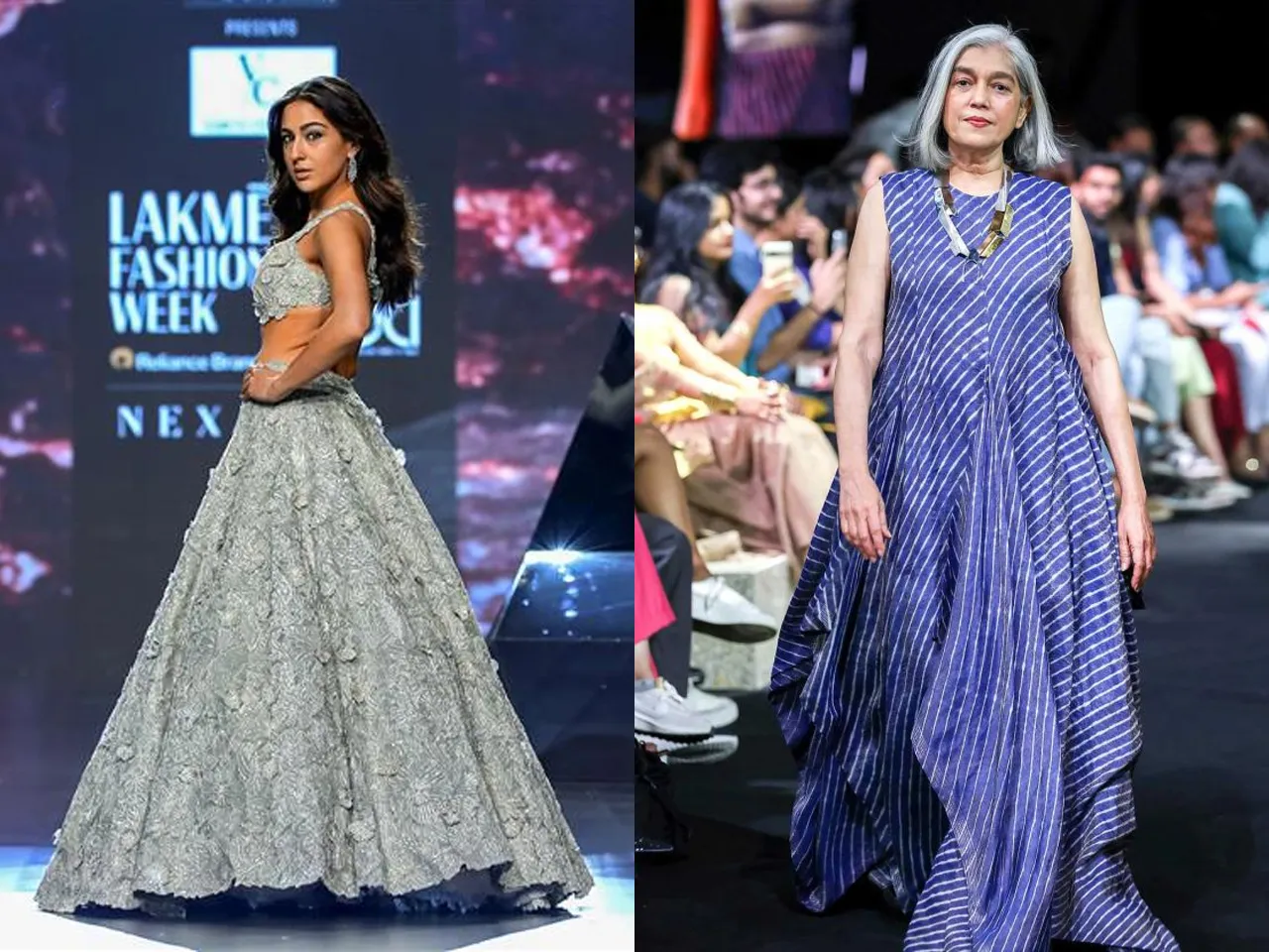 LFW X FDCI 2024: Sara Ali Khan to Ratna Pathak Shah, here’s a roundup of celebrities who owned the runway this year!