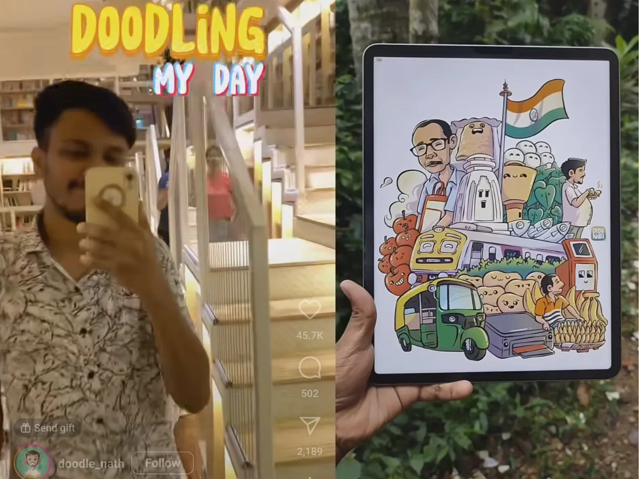 "Doodle Your Day" trend captures the beauty around us with each stroke