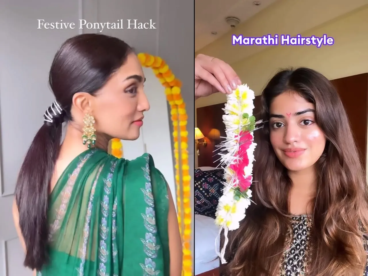 Embrace the vibrancy of Ganesh Chaturthi with these festive hairstyles
