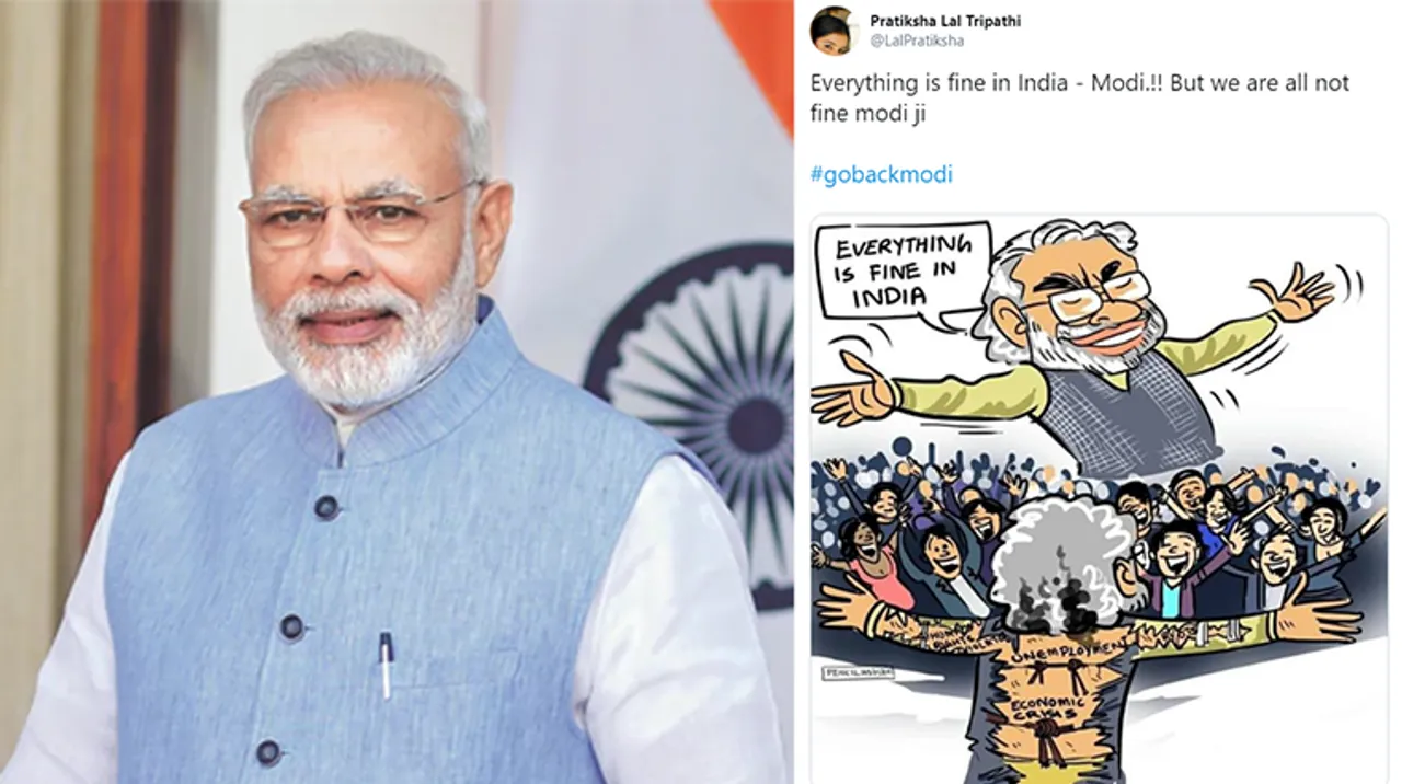 #GoBackModi Trends In India Over The Cauvery Management Board Issue