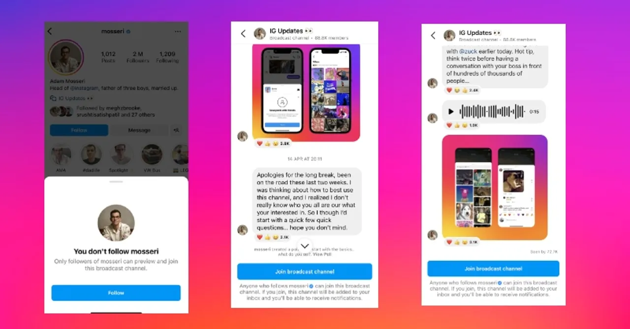 Everything you need to know about the new Instagram Broadcast feature and how creators can use it