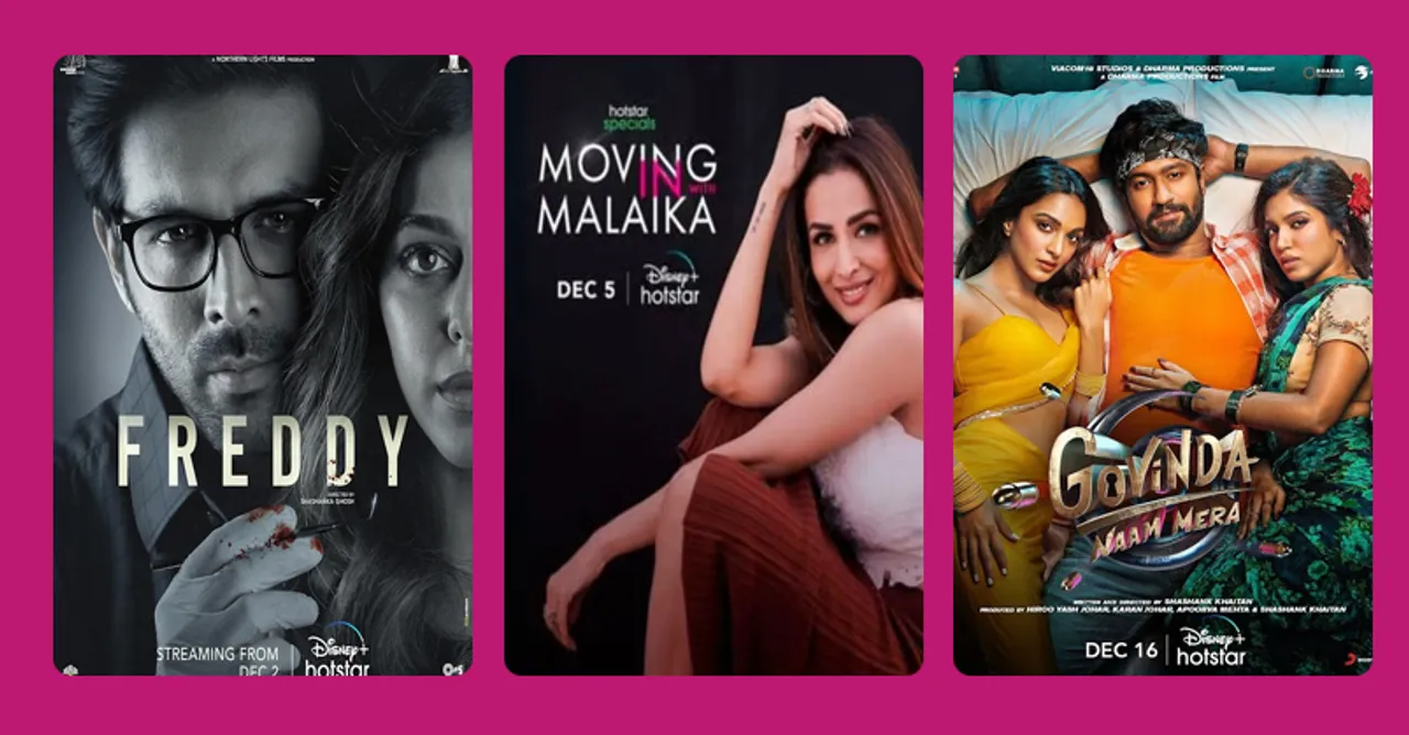 Prime Video and Disney+Hotstar releases in December 2022 have many popular faces from Bollywood experimenting something new!
