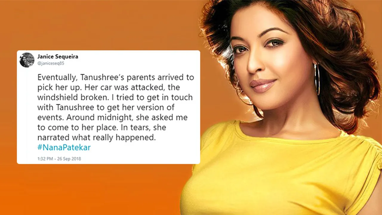Bollywood comes out in support of Tanushree Dutta
