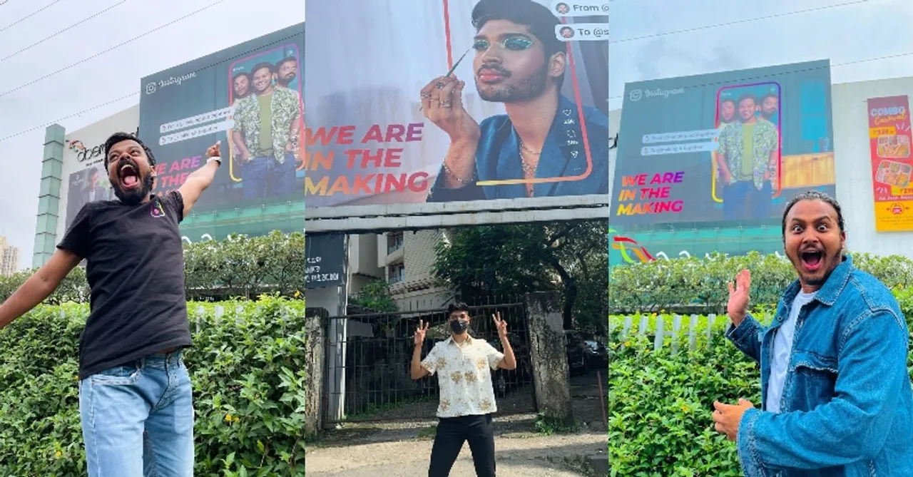 Instagram's latest campaign We Are In The Making features Indian Creators on billboards