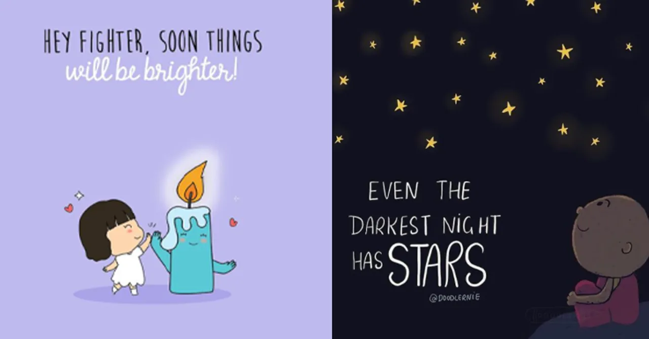 Doodlers and creative Illustrators you need to know of for positivity and a ray of hope!