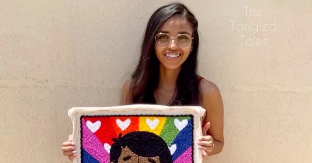 Debarati Roy aka The Tangled Tales is doing our hearts good with her rainbow art