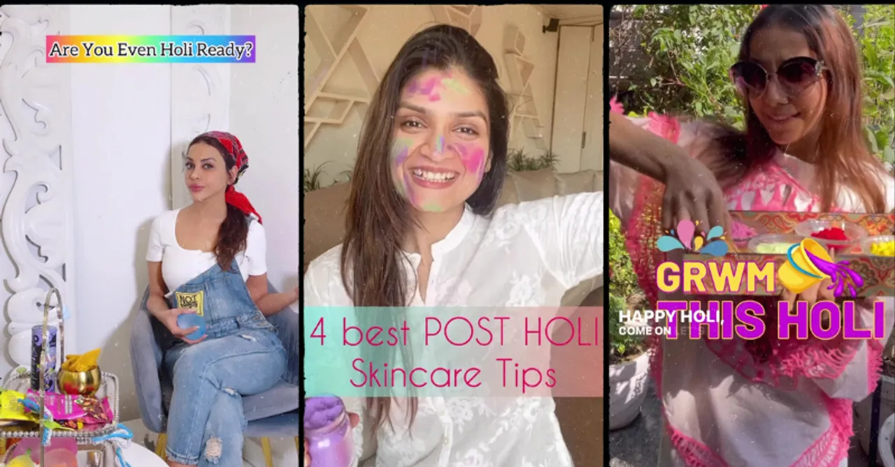 These Holi Skincare tips will help you enjoy the festival of colors to the fullest!