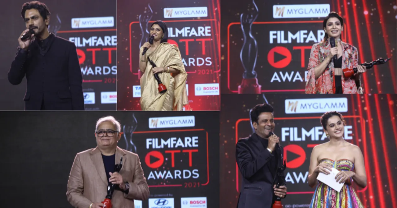 MyGlamm Filmfare OTT Awards 2021  winners announced