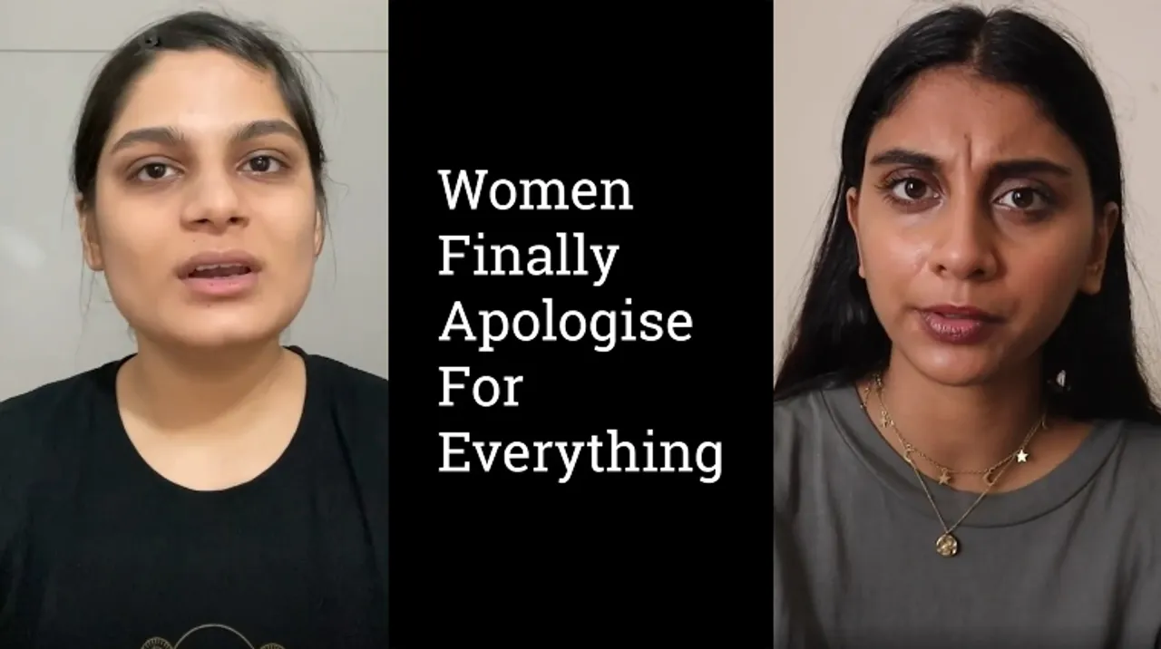 Women Creators come together and apologize for everything in this powerful video