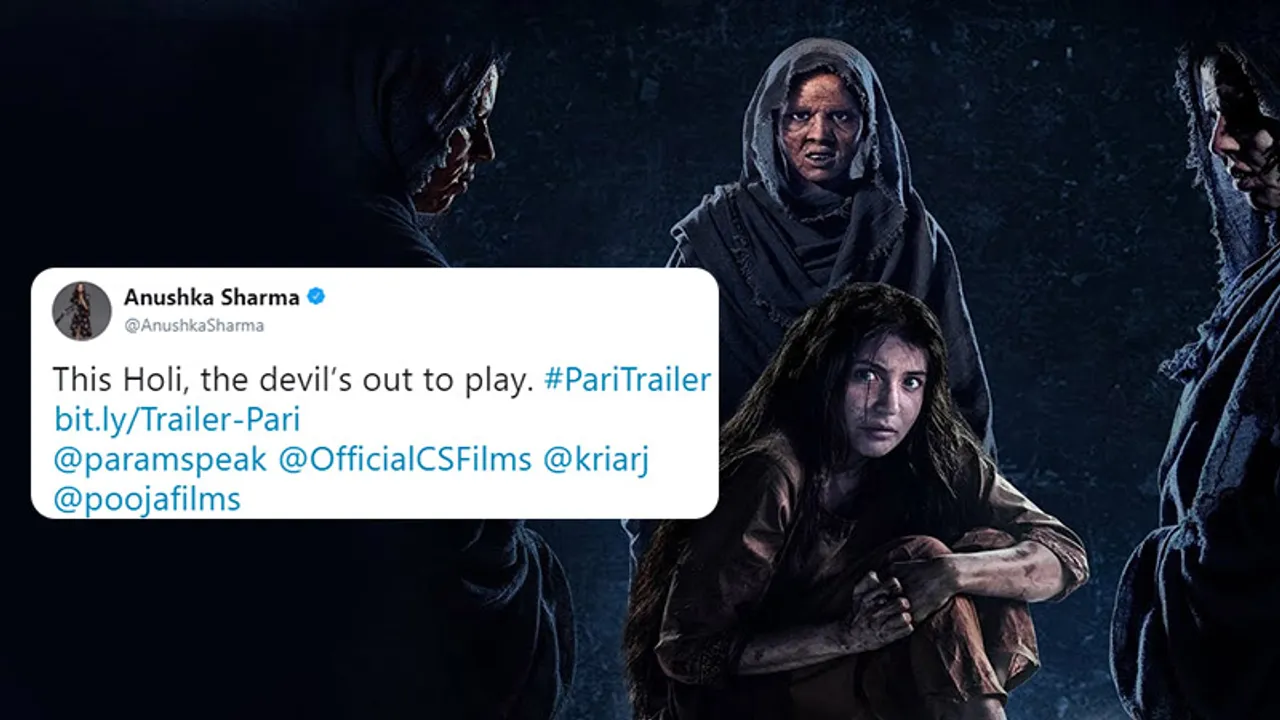Anushka Sharma drops the Pari trailer and Twitter is scared af!