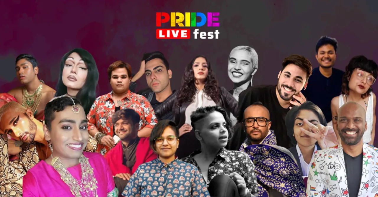 performers of Pride Live Fest '21