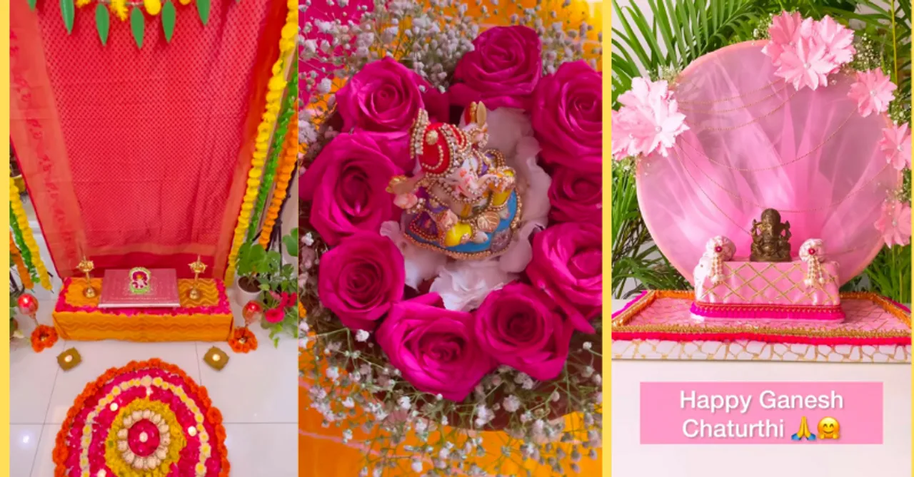 Ganesh Chaturthi decor ideas