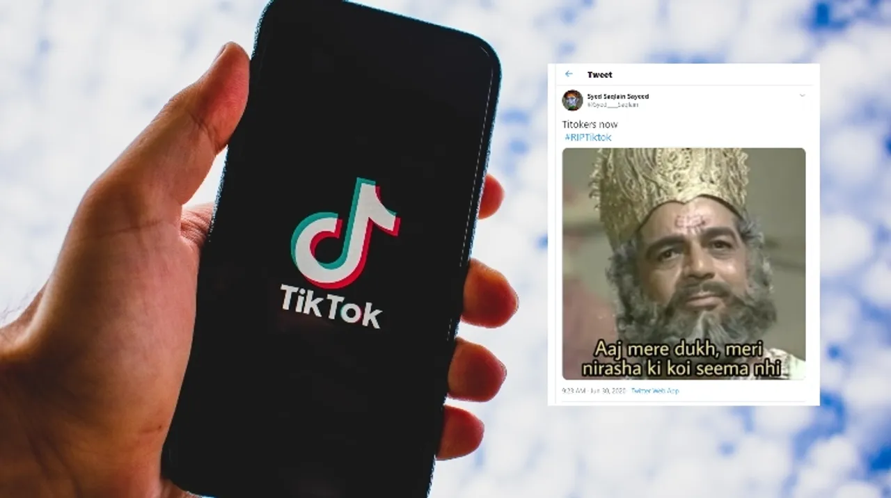 #RIPTikTok memes