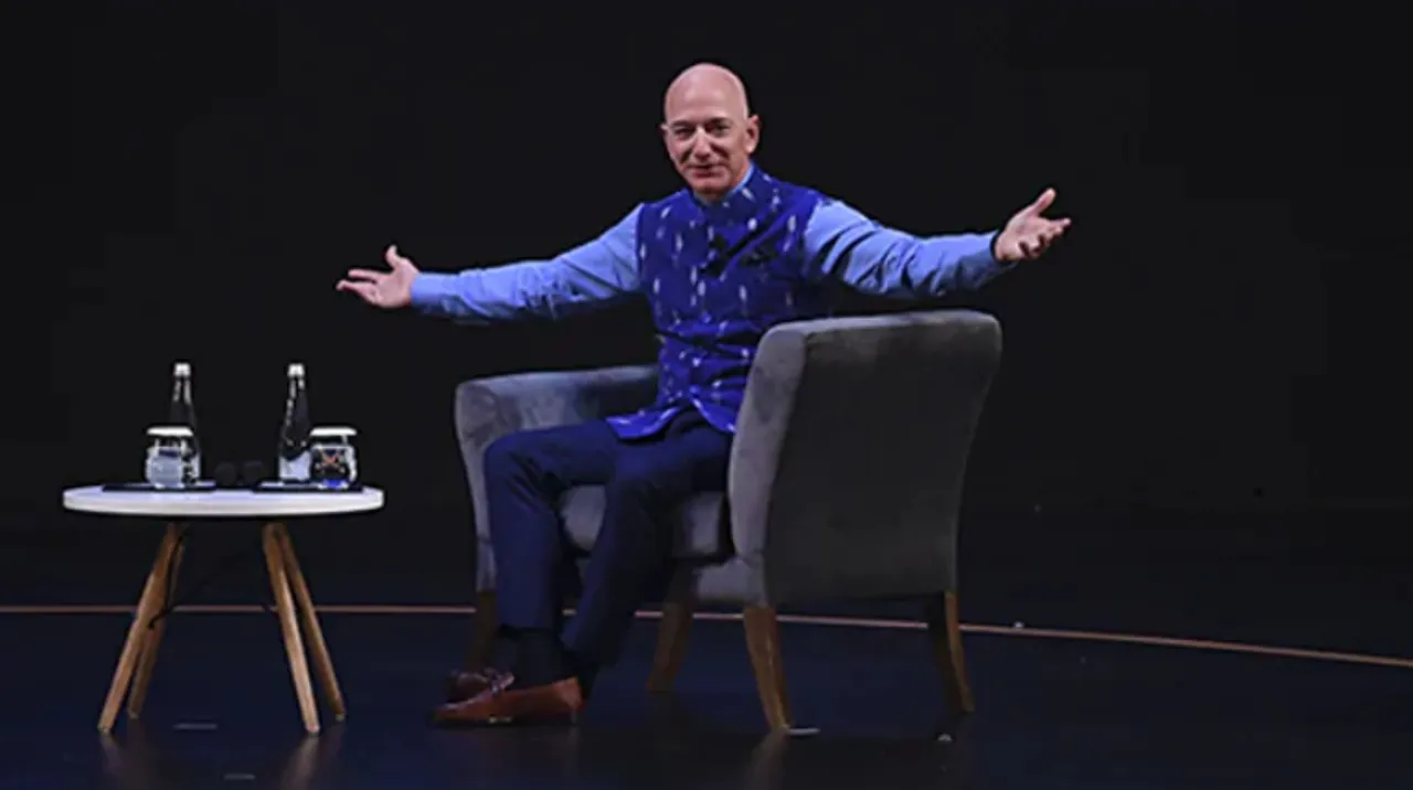 The richest man, Amazon's CEO Jeff Bezos was in India on a three-day visit