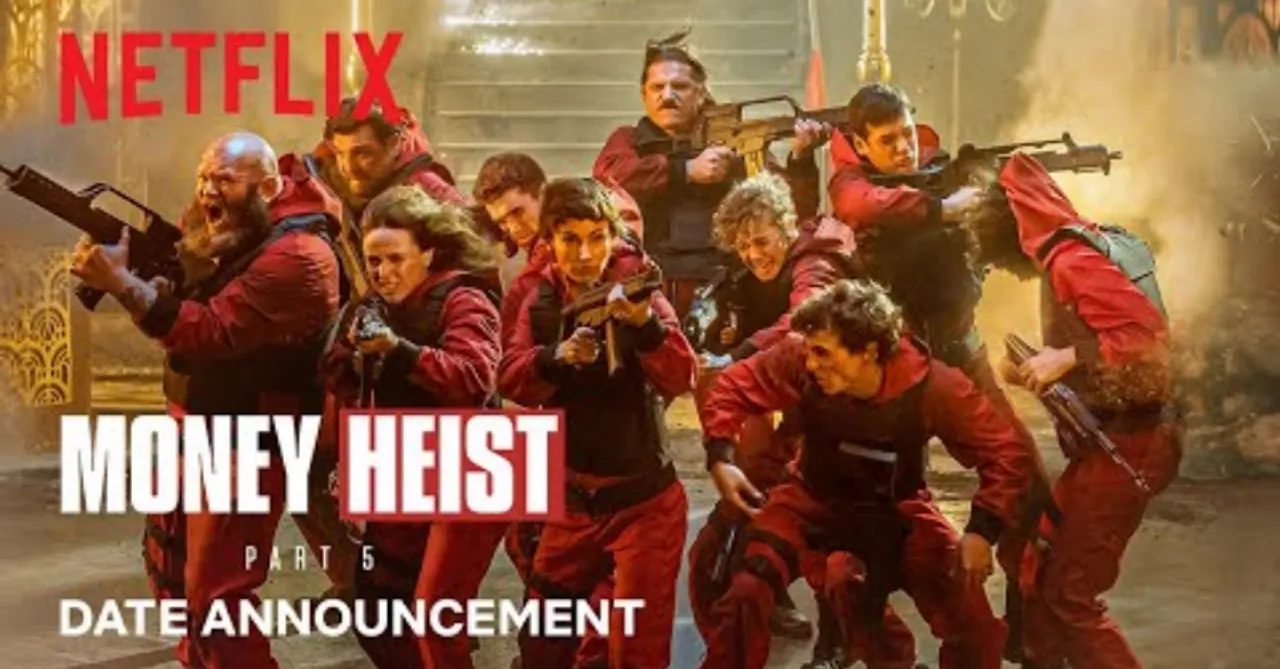 Netflix announces the Money Heist 5 release dates with a mind-boggling teaser