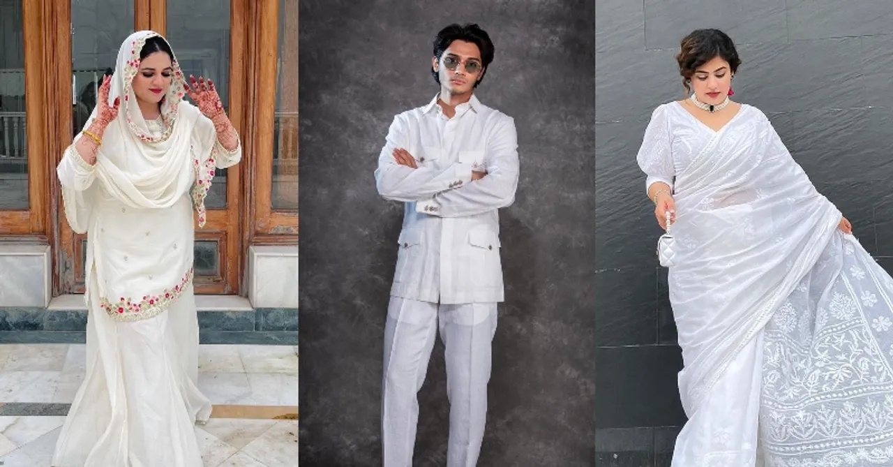 These white outfits by influencers are perfect for Navratri - Day 5