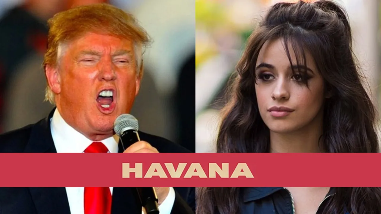 Donald Trump singing Havana