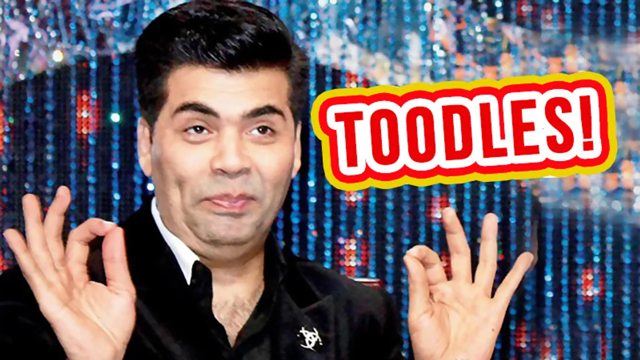 Karan Johar asks Malaika Arora the "burning question"